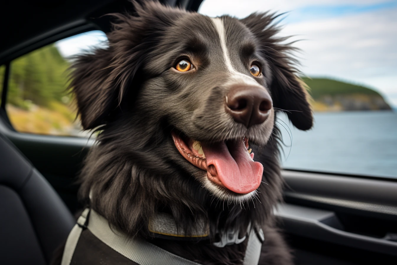 Hyundai Santa Fe Dog Safety Belt for Newfoundlands