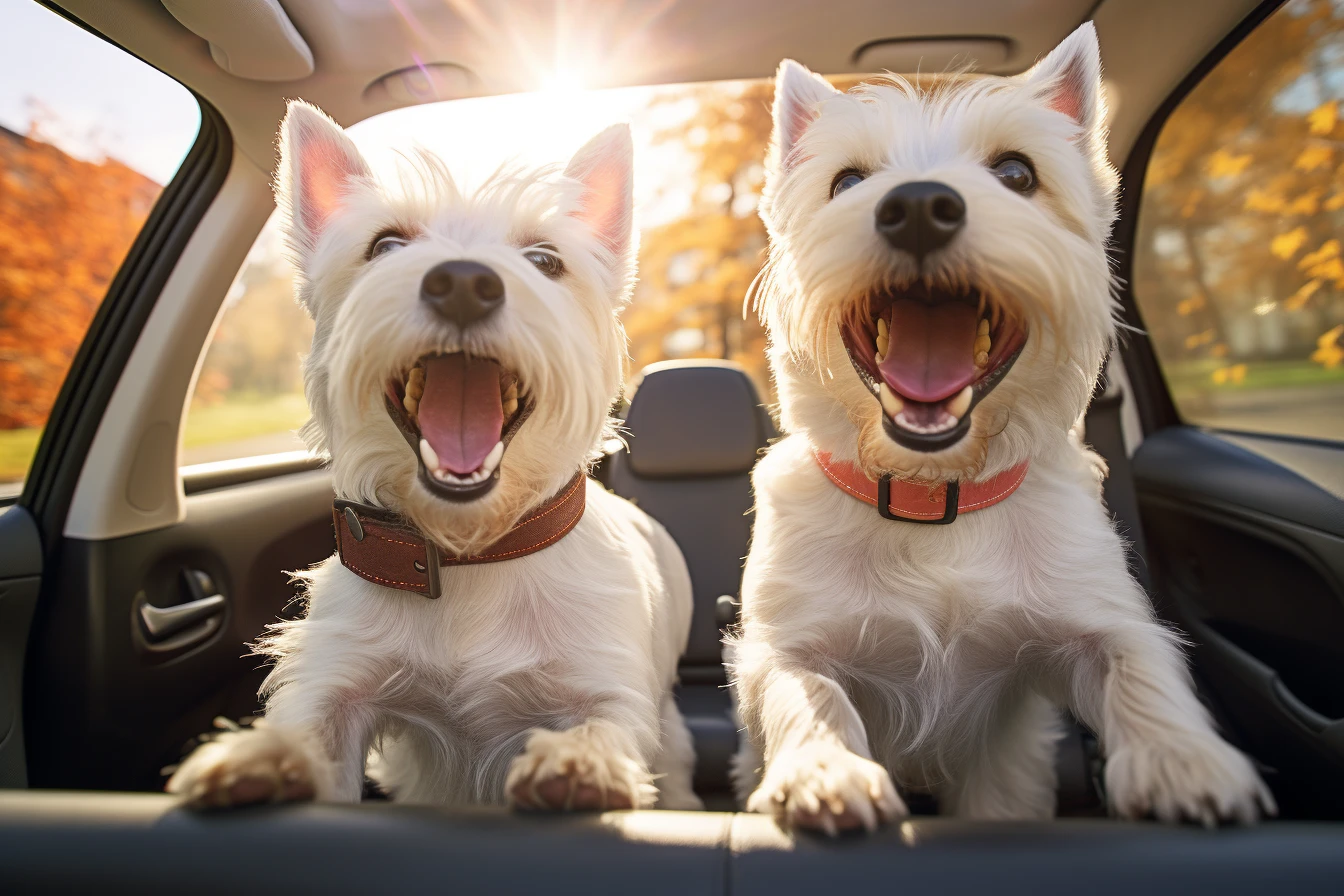 Chevrolet Tahoe Dog Safety Belt for West Highland White Terriers