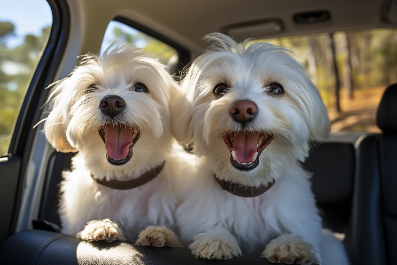 Honda HR-V Dog Car Seat for Cotons de Tulear