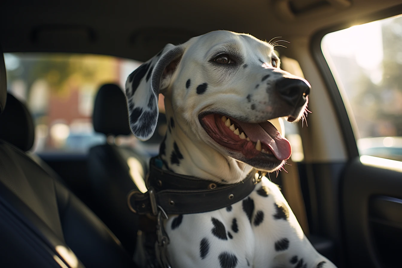 Jeep Compass Dog Car Seat Belt for Dalmatians