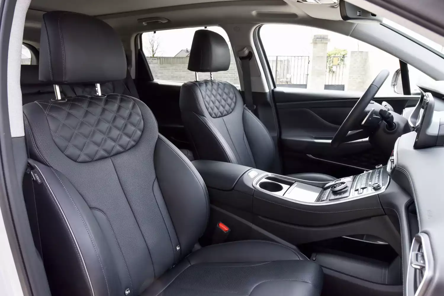 Hyundai Santa Fe back seat organizer