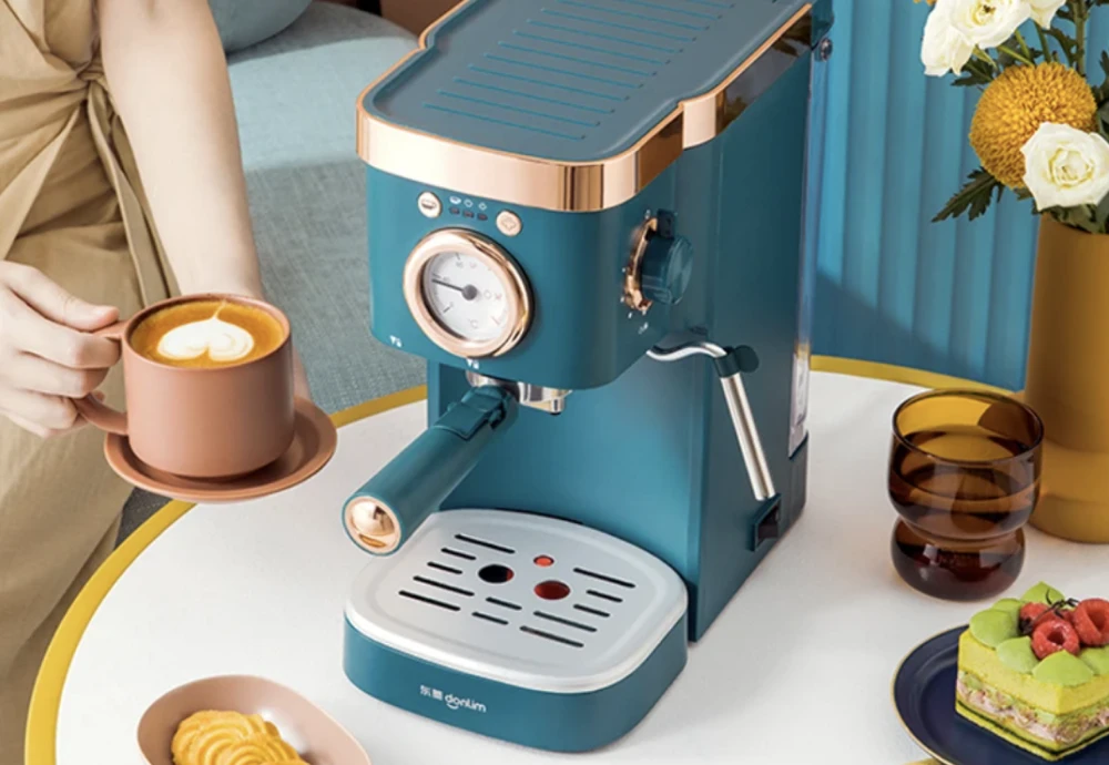 espresso coffee machine with milk frother