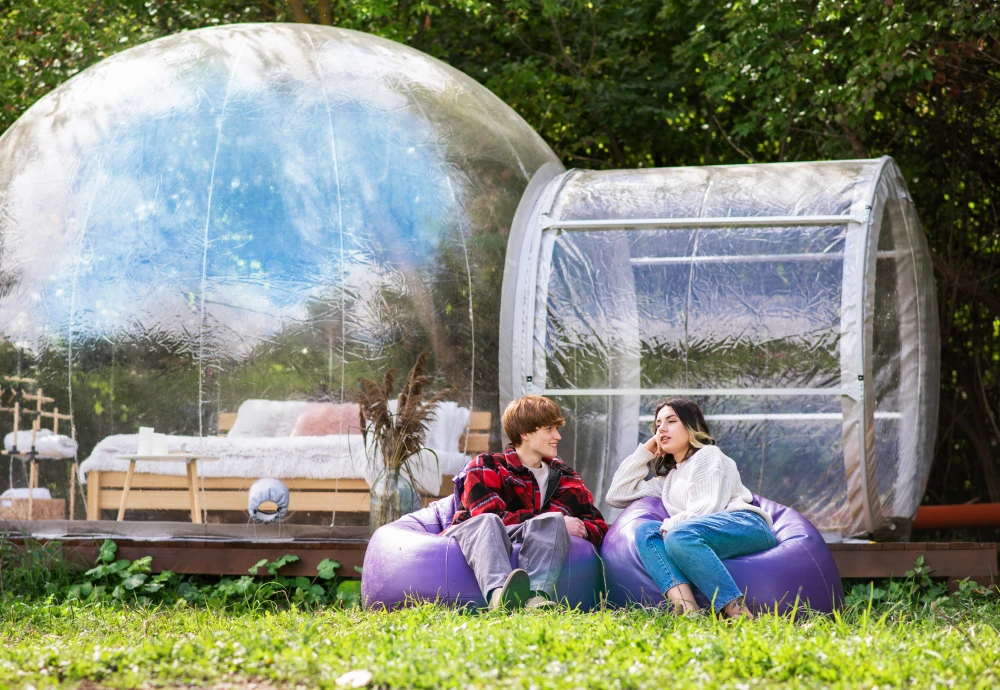 bubble tent california