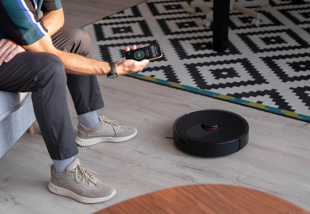 robotic vacuum cleaner with map navigation function