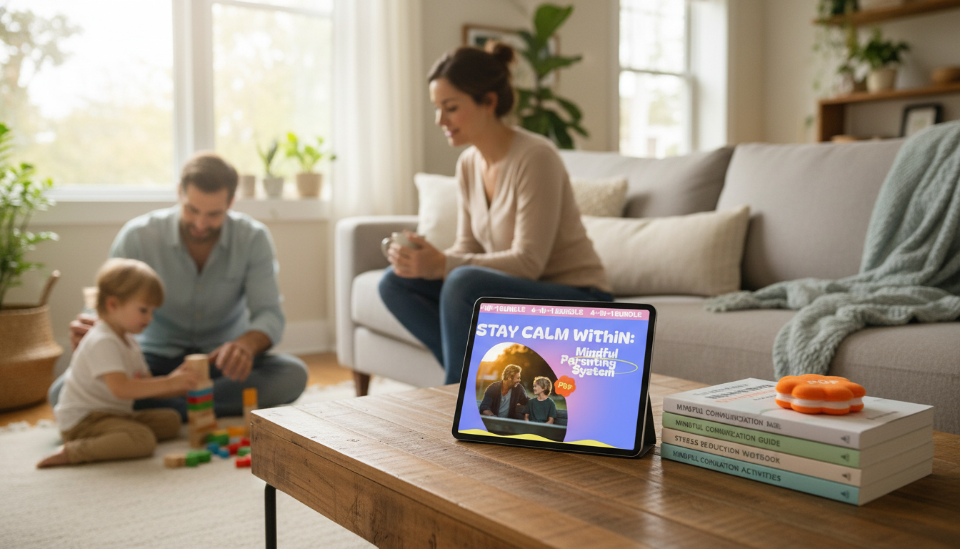 Stay Calm Within: 4-in-1 Mindful Parenting Reset