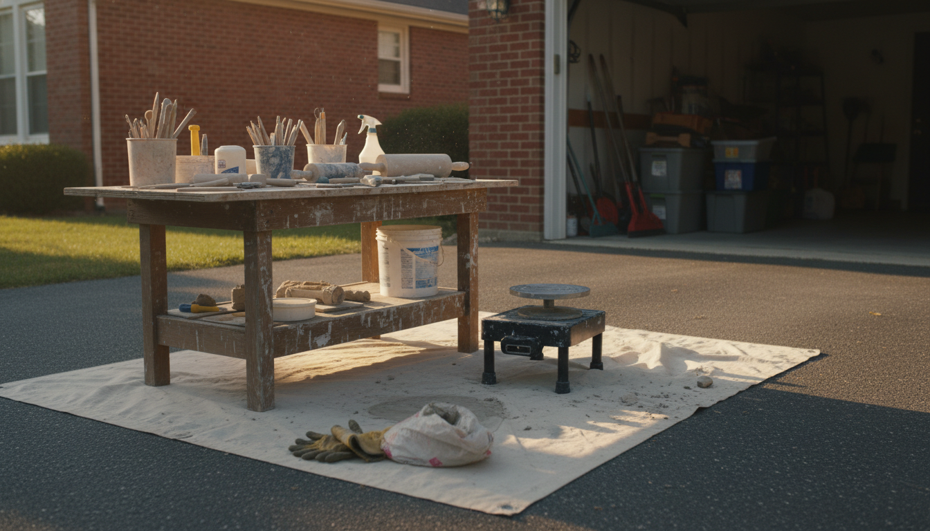 Beginner Clay Sculpting Tools for Home Setup