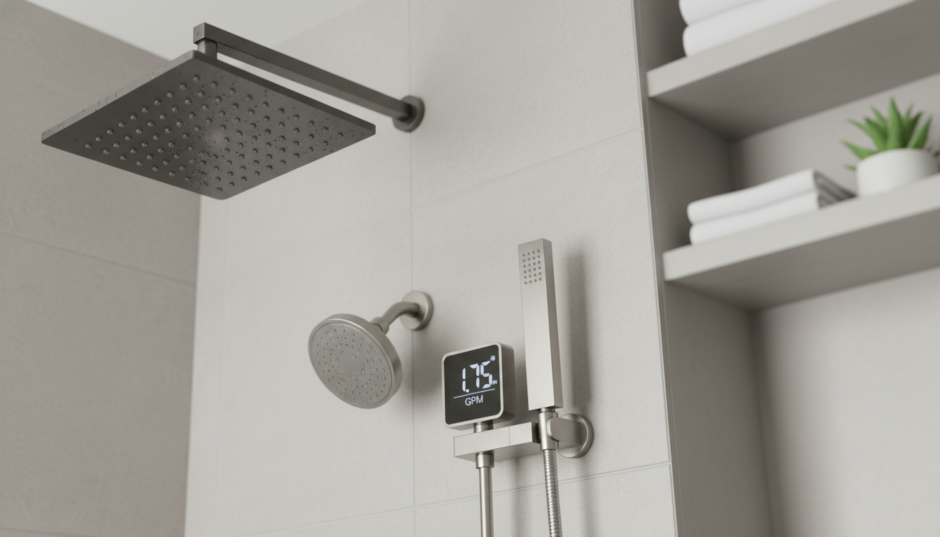Shower Head GPM Explained: Is 1.75 GPM Standard?