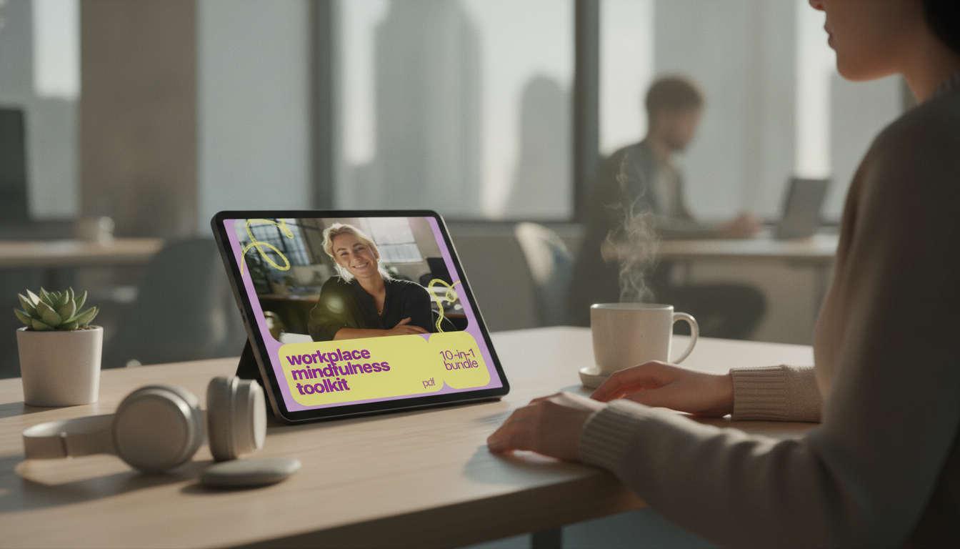 10-in-1 Workplace Mindfulness Toolkit for Workday Confidence