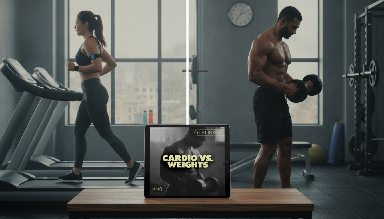 Cardio vs Weights: The Workout Order Checklist