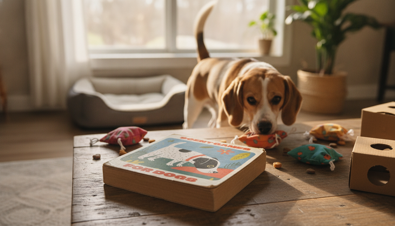Easy Scent Games for Dogs: Indoor & Outdoor Nose Work