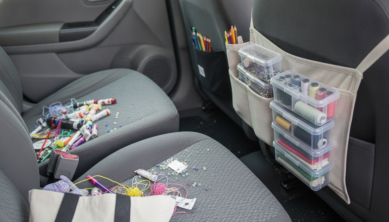 Small-Space Craft Supply Storage: Simple Organizing Tips