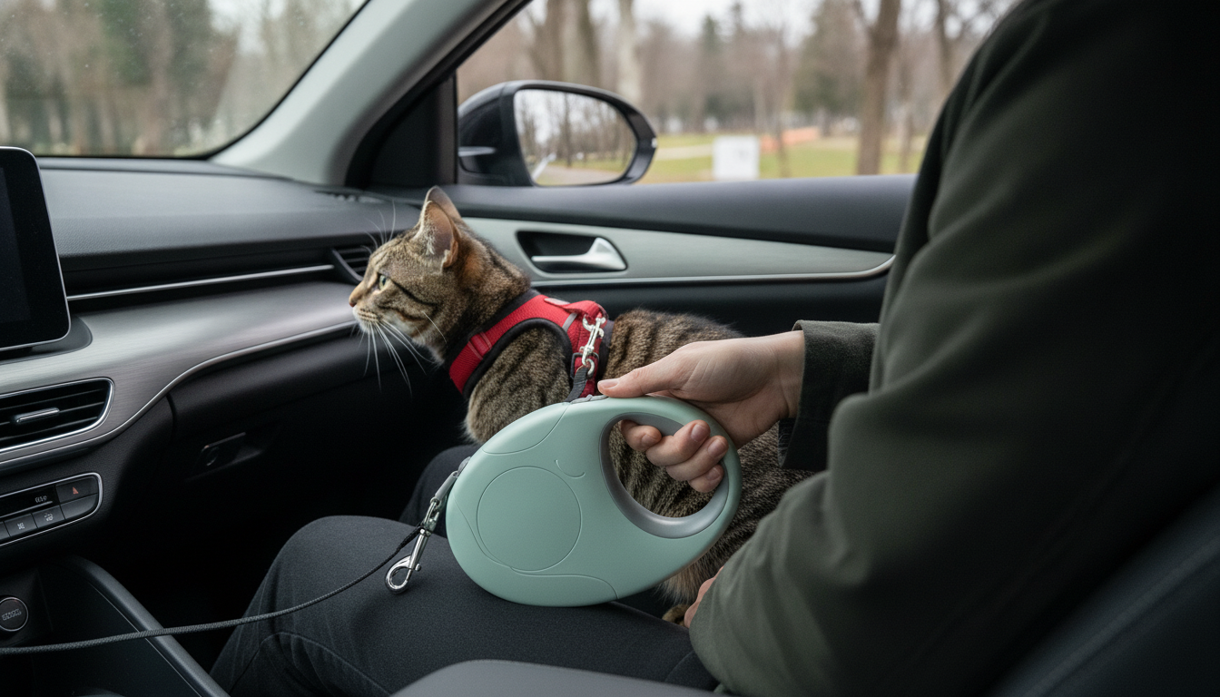 Retractable Leashes for Cats: When They’re Safe