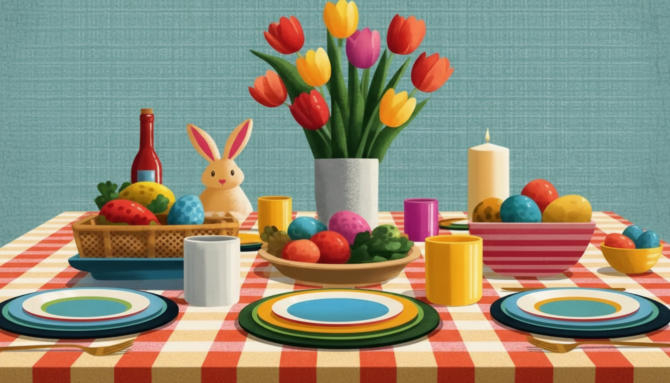 Easter Table Decor Checklist: A Calm Spring Tablescape