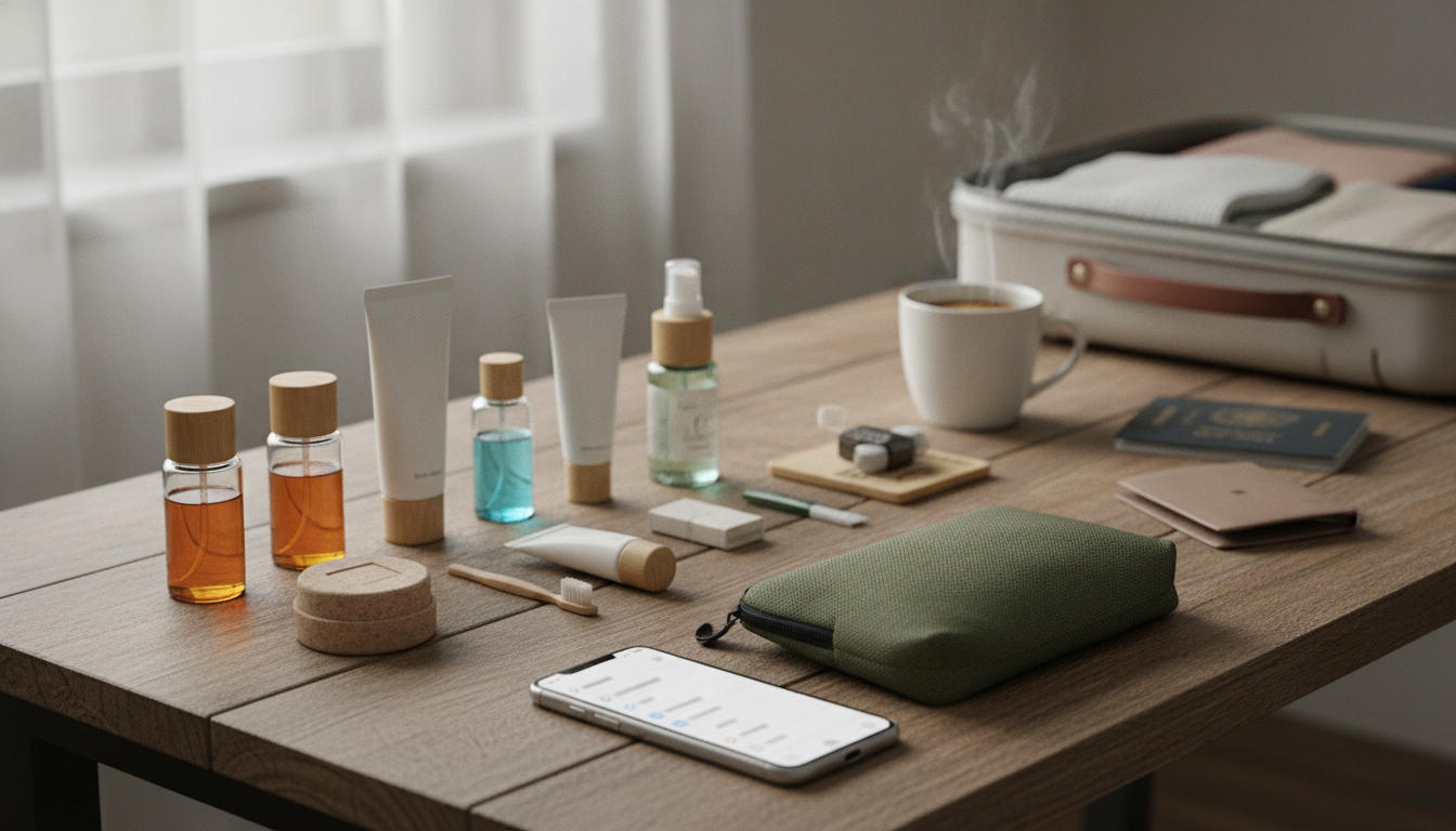 Minimalist Toiletry Packing: Smart Digital Checklist