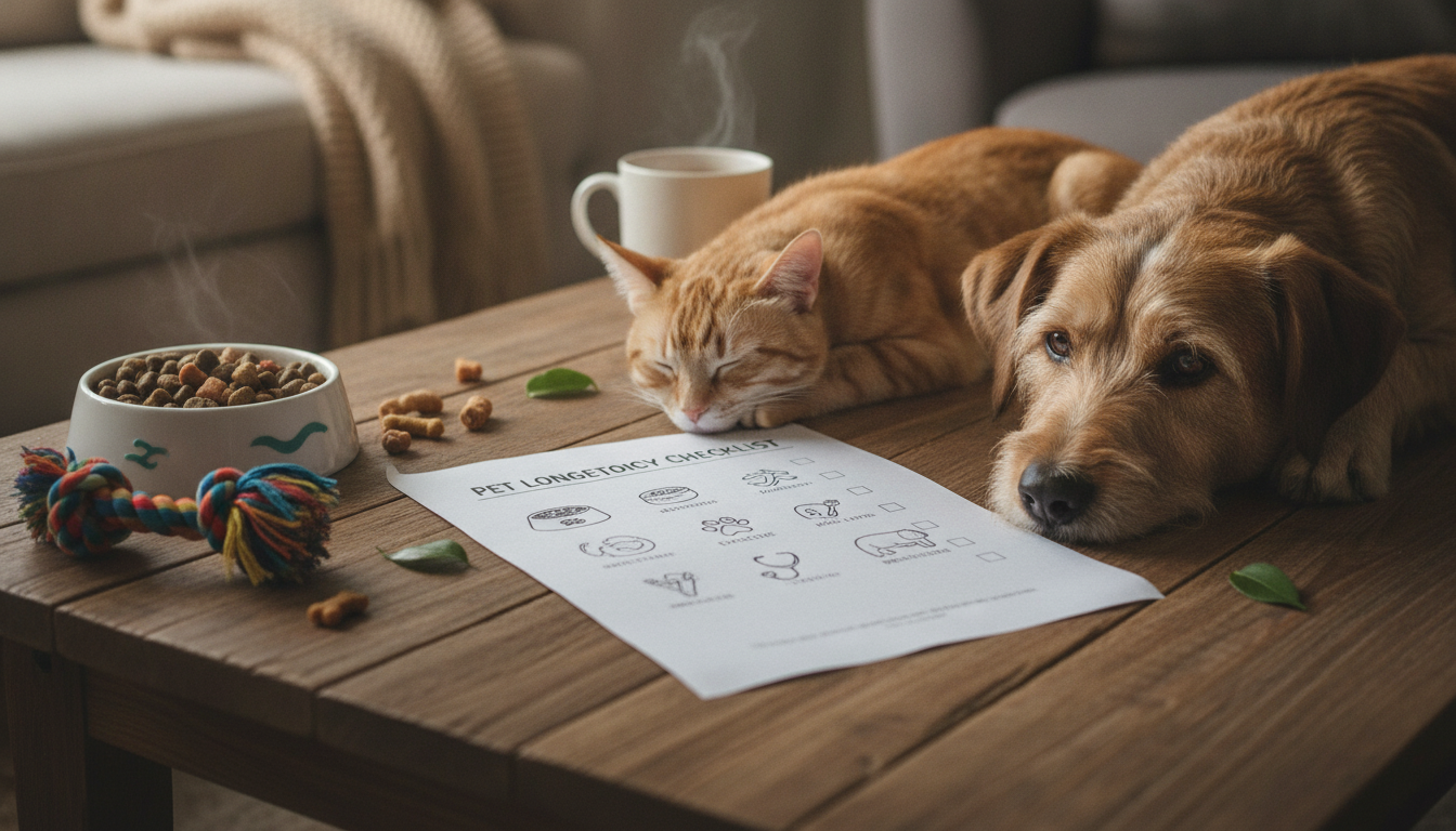Pet Longevity Checklist: Help Dogs & Cats Live Longer
