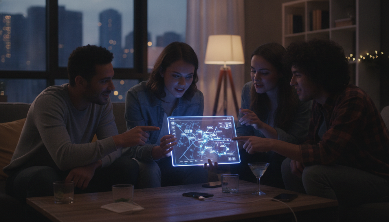 Plan Your Night Out Faster With AI: Clubs, Bars, Routes