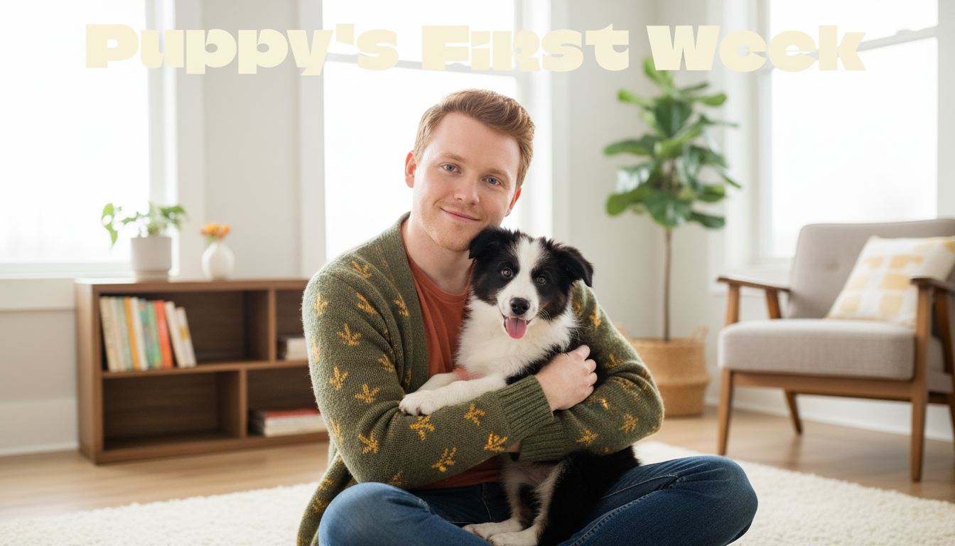 Your Puppy’s First Week: Routine, Potty, Crate & Calm