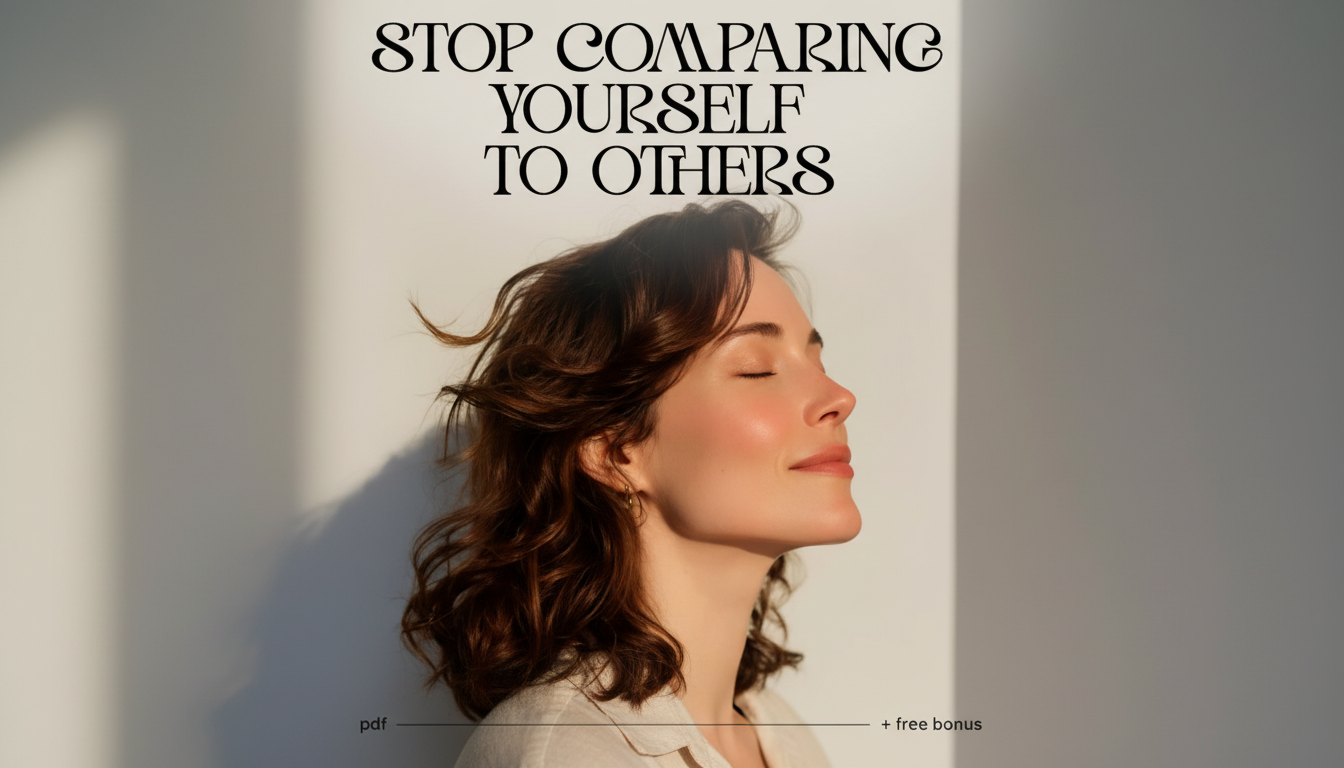 Stop Comparing Online: A Self-Reflection Checklist