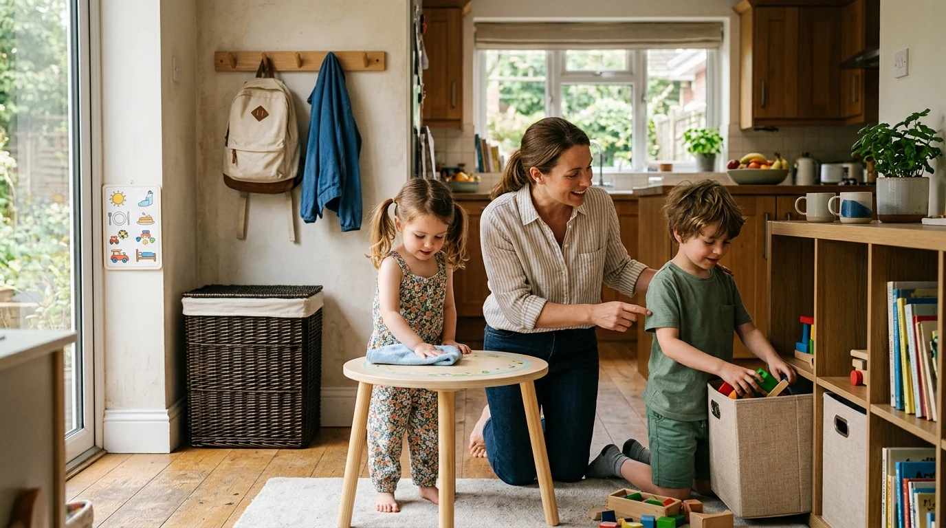 Kids’ Chore Routine: Make Help a Lasting Habit