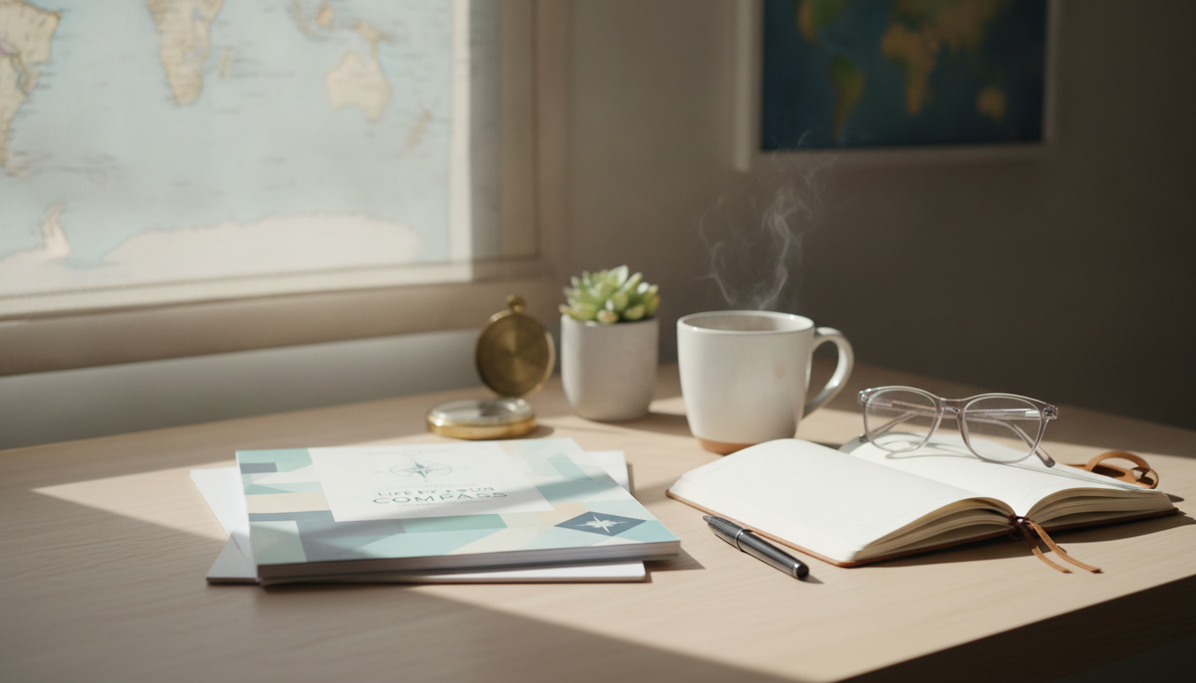 Life by Your Compass: Printable Guide for Goal Clarity
