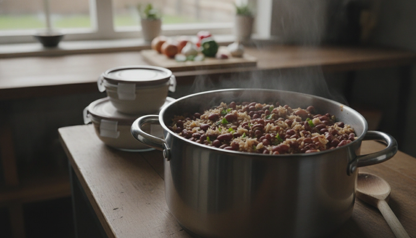 Cheapest Budget Meal: Beans and Rice That Lasts Days