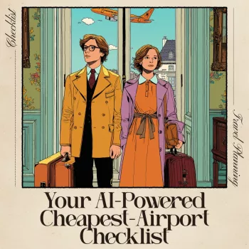 Cheapest Airport Checklist: Cut Flight Costs with AI